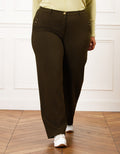Pantalon large kaki - image 1