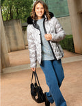 Parka courte grise - image 1