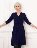 Robe chic paillettes bleu - image 1
