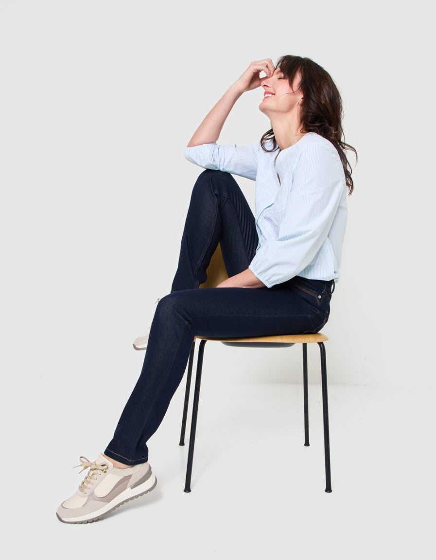 Jean regular coton brut - image 1