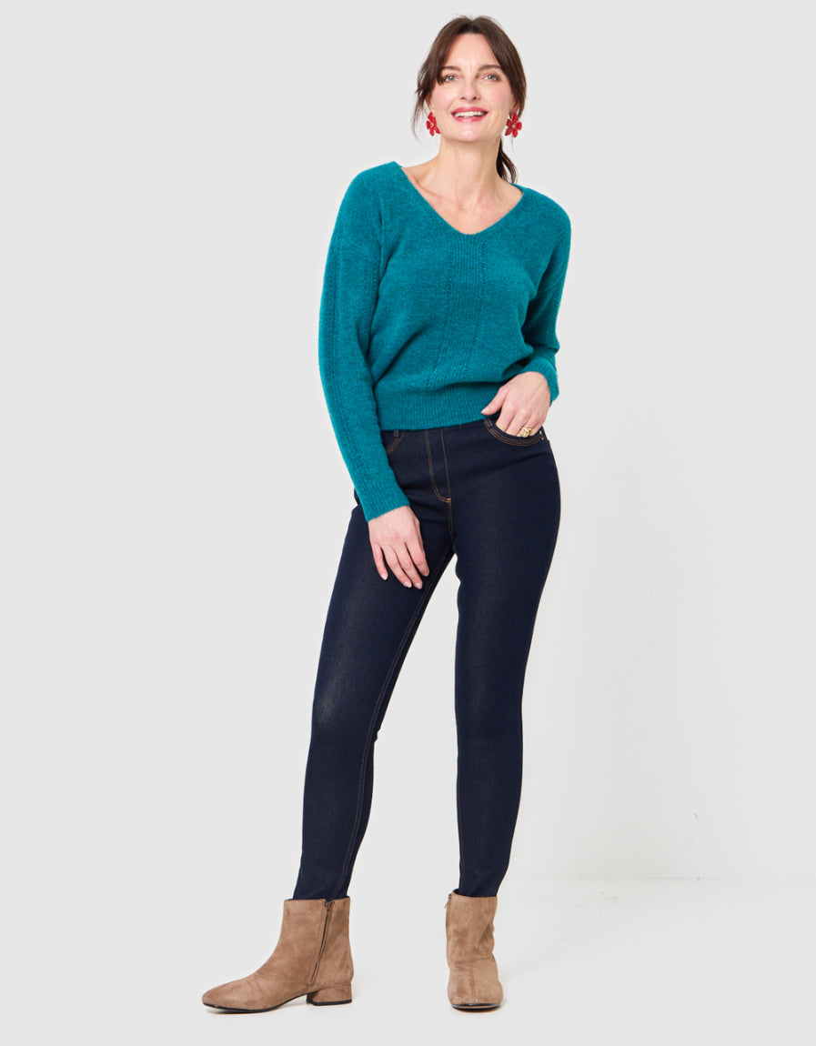 Jean jegging slim brut - image 2