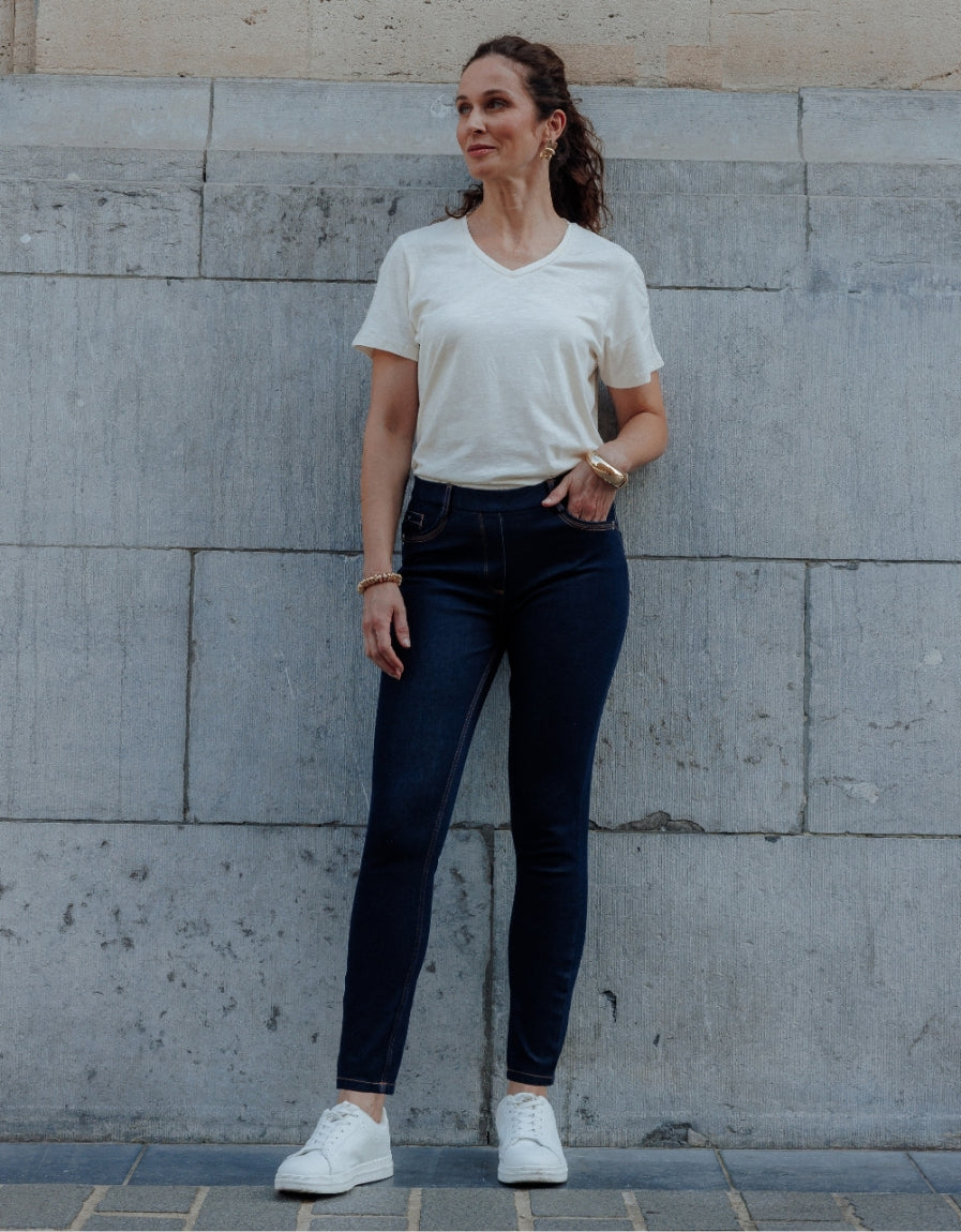 Jean jegging slim brut - image 1