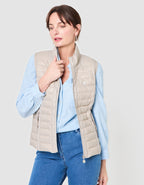 Veste sans manches beige - image 2