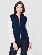 Gilet sans manches marine - image 1