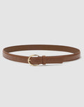 Ceinture cuir camel - image 1