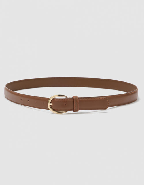 Ceinture cuir camel - image 1