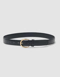 Ceinture cuir noir - image 1