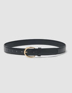 Ceinture cuir noir - image 1