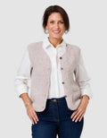 Gilet sans manches beige - image 1