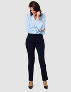 Pantalon stretch marine - image 1