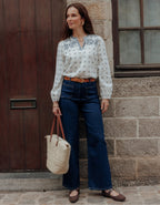 Jean large coton brut - image 1