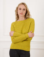 Pull chaud vert anis - image 2