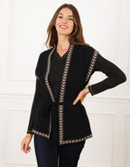 Gilet long noir - image 2