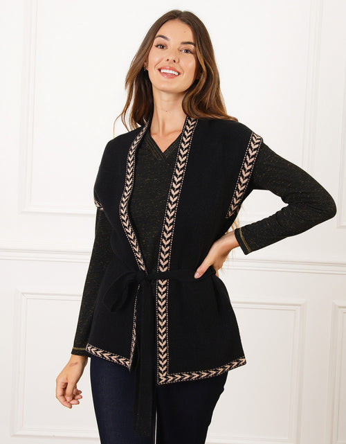 Gilet long noir - image 2
