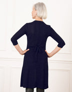 Robe chic paillettes bleu - image 2