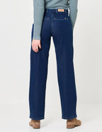 Jean large coton bleu - image 3