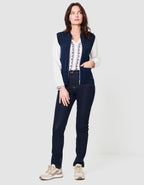 Gilet sans manches marine - image 2