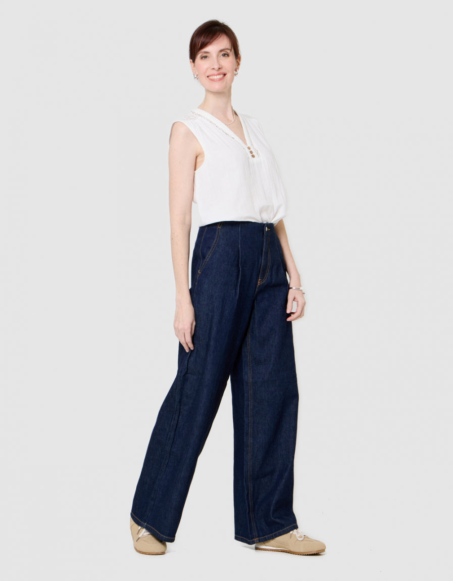Top sans manches blanc - image 2