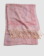 Foulard imprimé rose - image 2