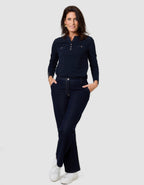 T-shirt coton marine - image 2