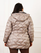 Parka chic taupe - image 3