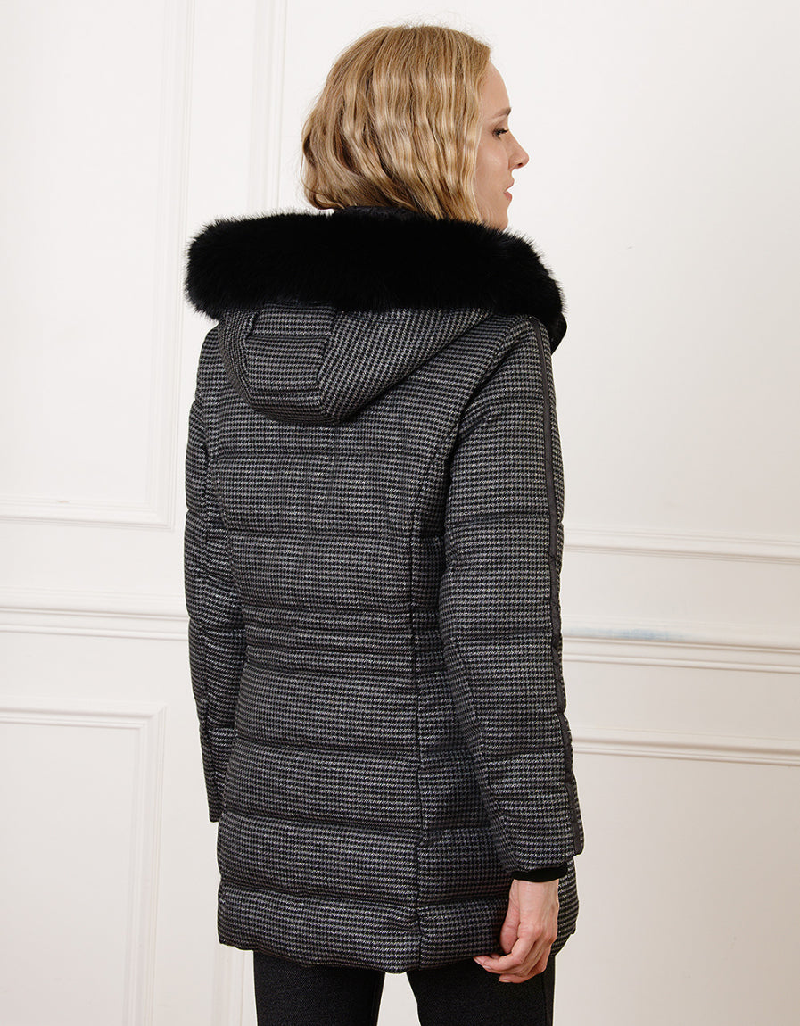 Parka brillante motif - image 3