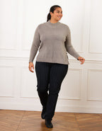 Jegging carreaux gris - image 3