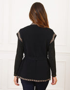 Gilet long noir - image 3