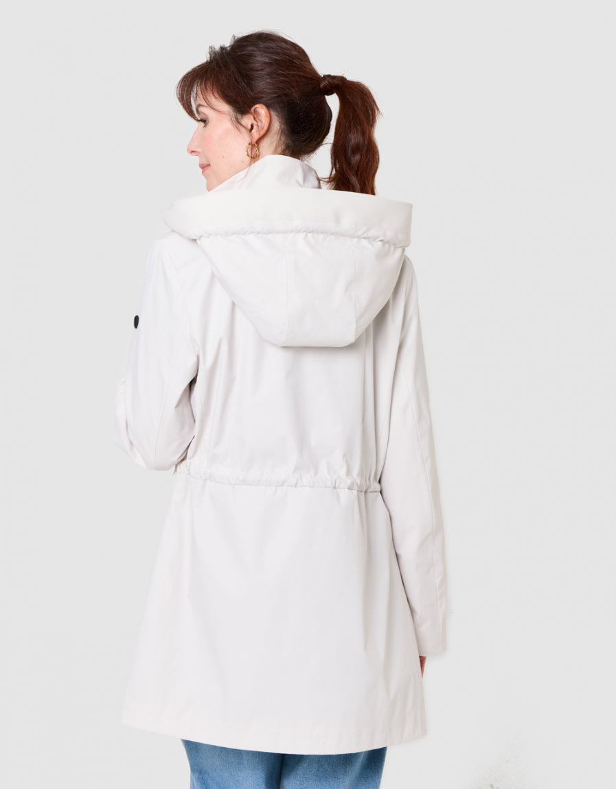 Parka déperlante écrue - image 3
