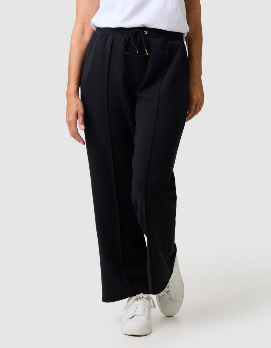 Pantalon jogging noir - image 3