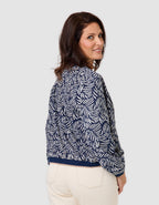 Veste bomber motif marine - image 3