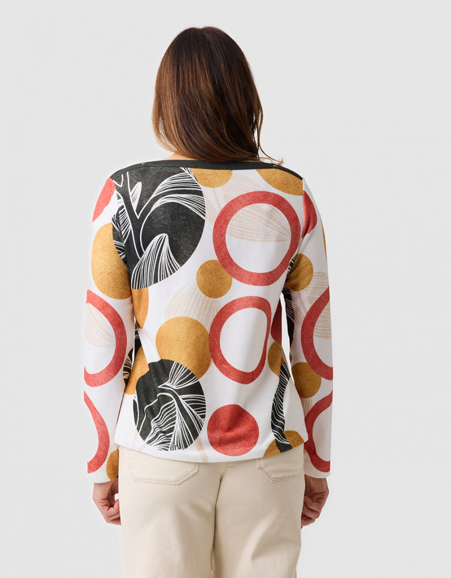 T-shirt chaud motif kaki - image 3