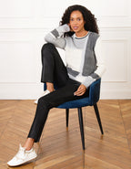 Jegging effet simili noir - image 4