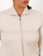 Gilet sans manches beige - image 4