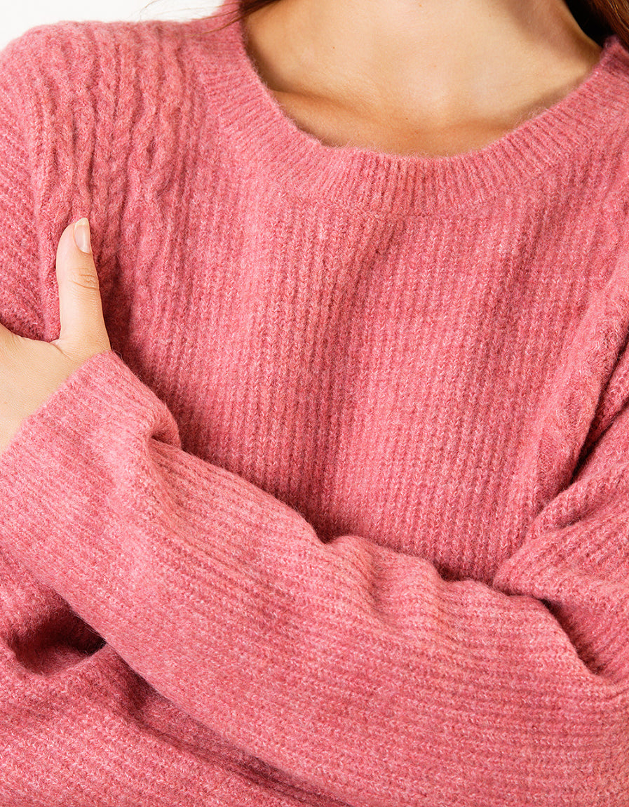 Pull chaud rose - image 4