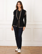 Gilet long noir - image 4