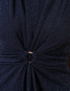Robe chic paillettes bleu - image 4