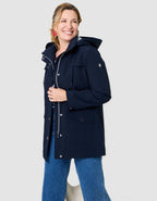 Parka déperlante marine - image 4
